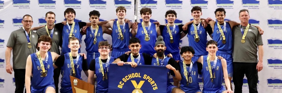 Dover Bay Senior Boys Basketball banner