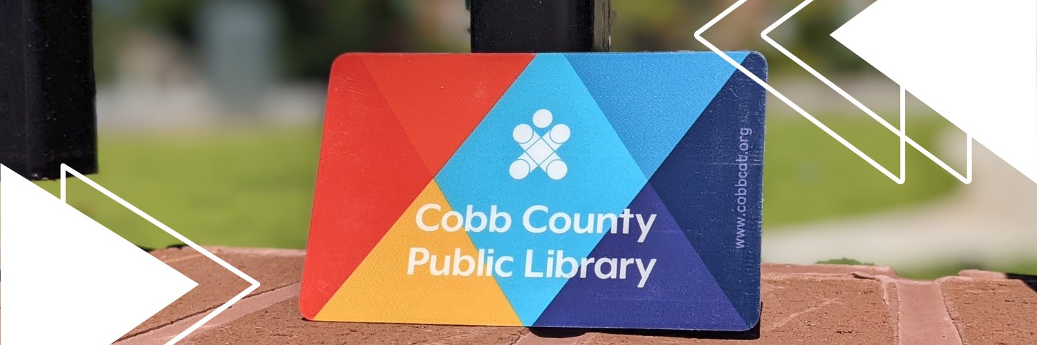 Cobb County Public Library banner
