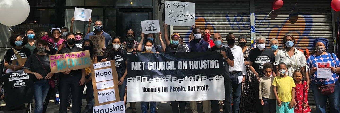 Met Council on Housing banner