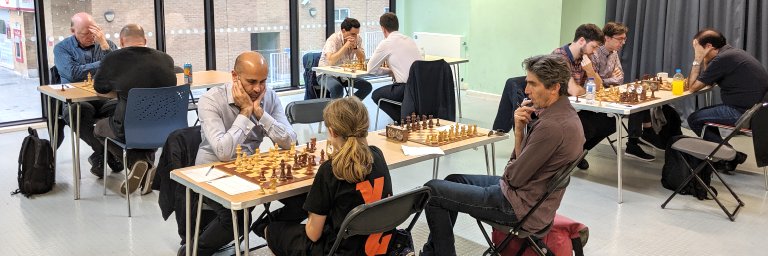 London Metropolitan Chess Club banner