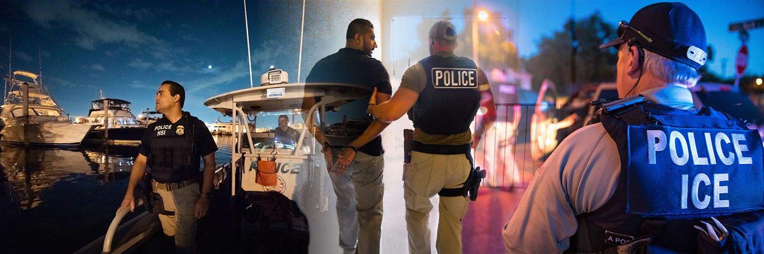 ICE Alerts banner