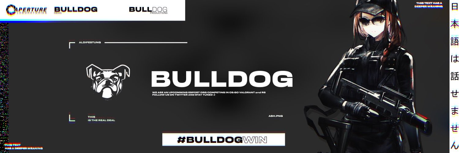 Bulldog Profile Banner