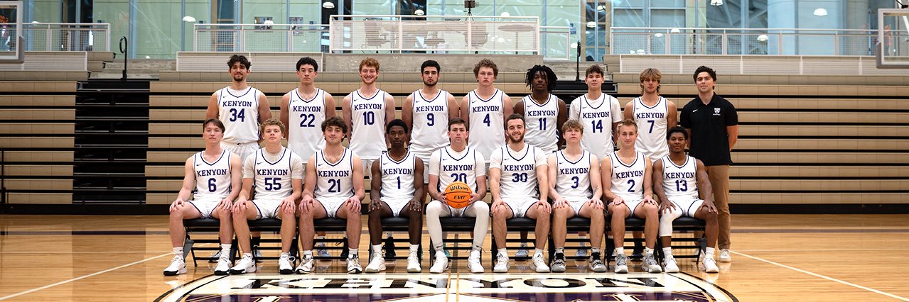 Kenyon Men’s Basketball banner