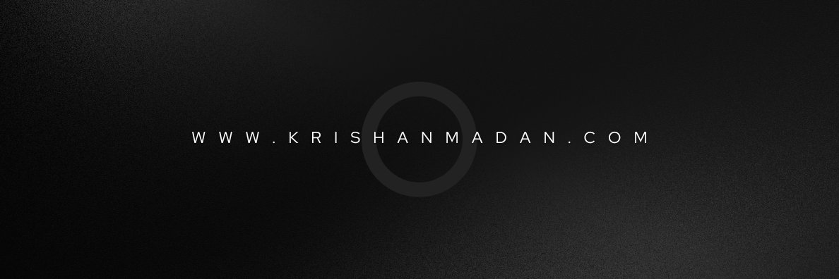krishanmarco's profile banner image