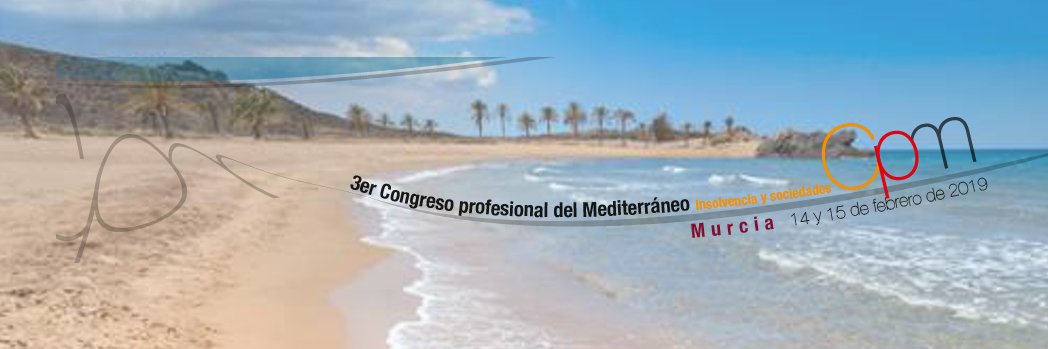 3 Congreso Profesional del Mediterráneo 2019 banner