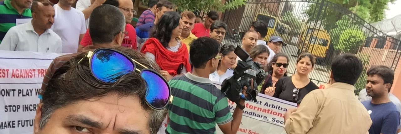 parents association amity vasundhra sector 1 banner