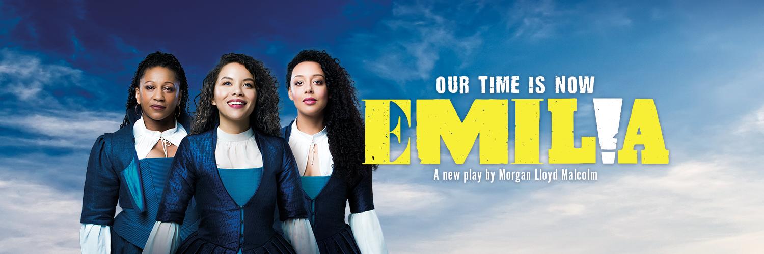 Emilia The Play banner