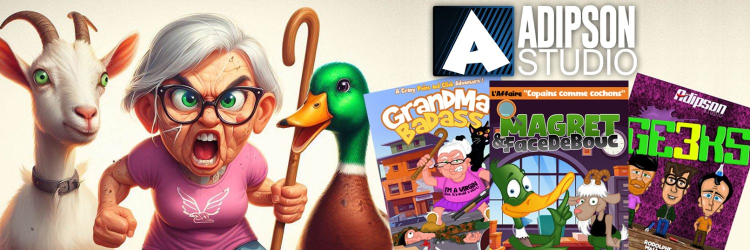 🇫🇷 Dev Solo de jeux indé point and click🎯 banner