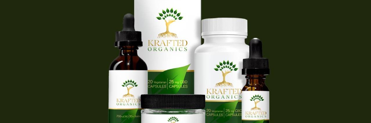 Krafted Organics kraftedorganics.com (Hemp) banner