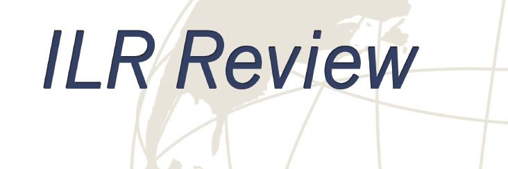 ILR Review banner
