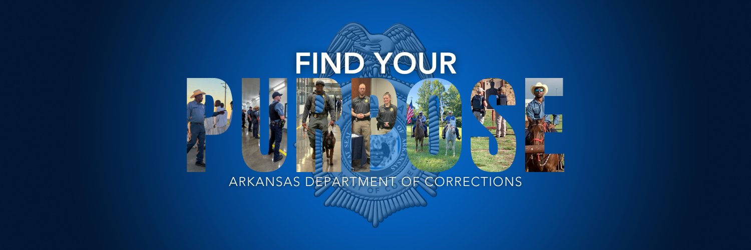 Arkansas Department of Corrections banner