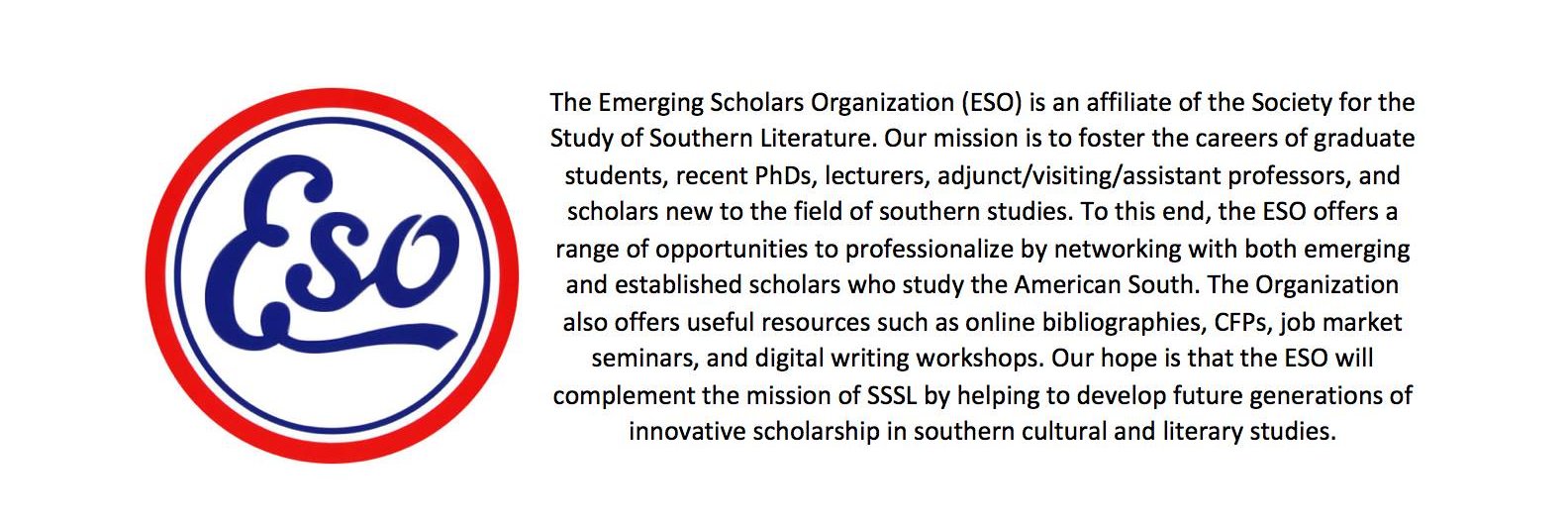Emerging Scholars Organization banner