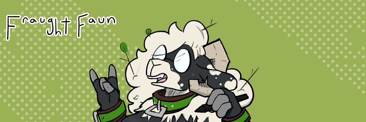 Fraught Faun banner