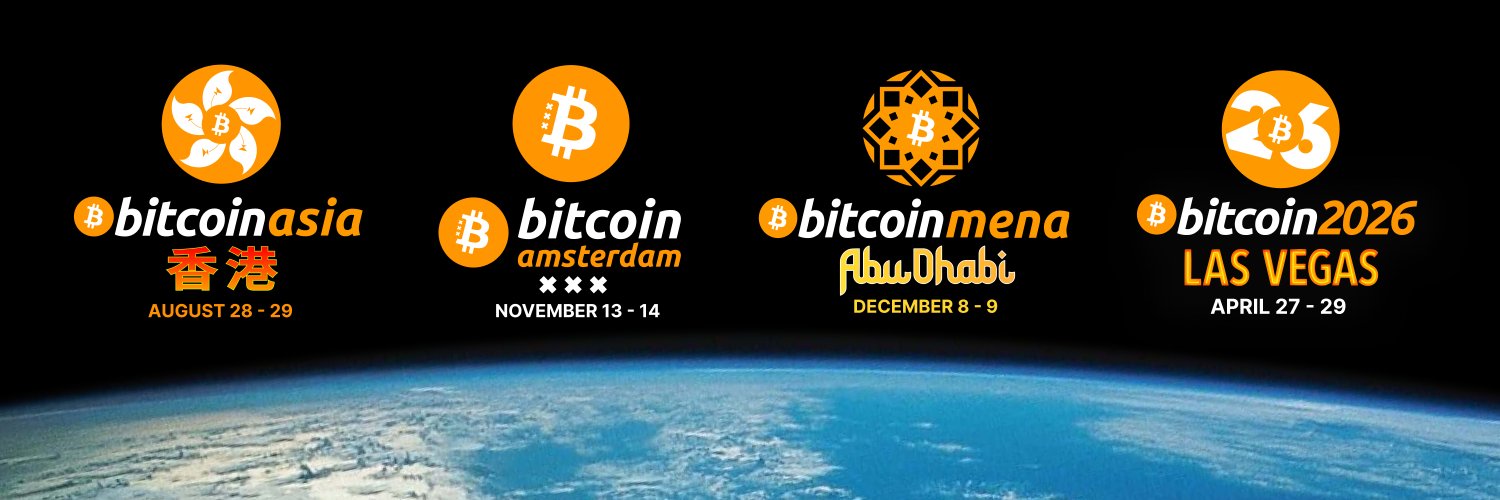 The Bitcoin Conference's banner