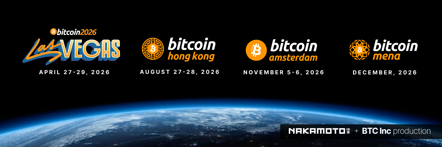 The Bitcoin Conference banner