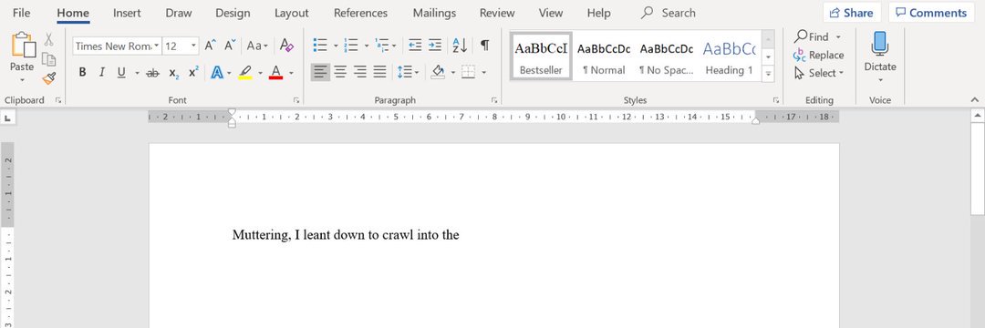 it looks like you're writing a novel's banner