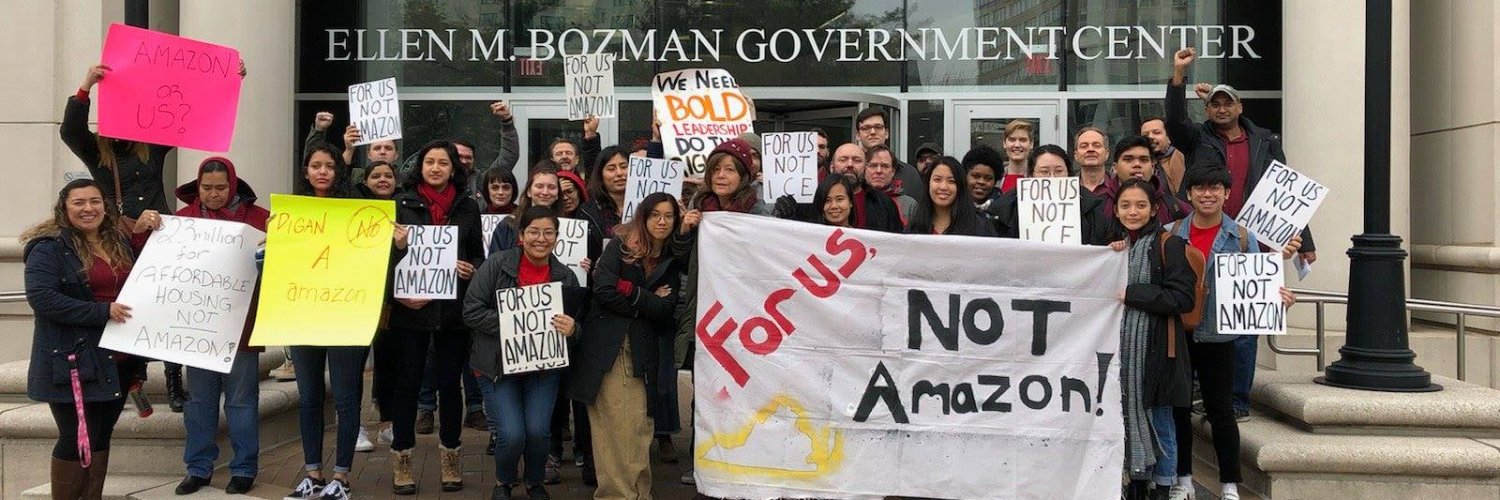 For Us, Not Amazon banner