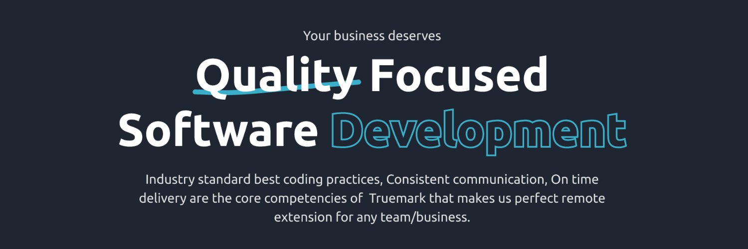 Truemark Technology banner
