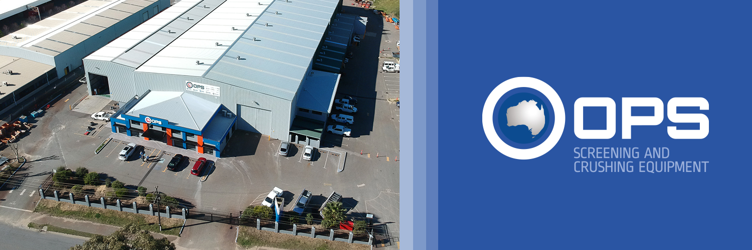 OPS Screening & Crushing Equipment Pty Ltd banner