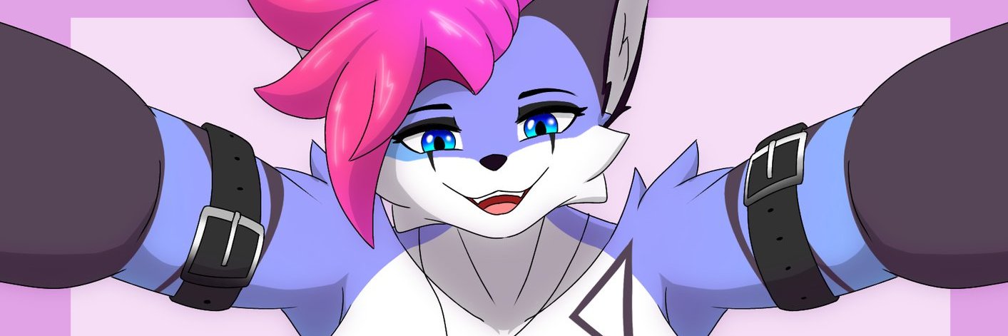 That Blue Wolf(open for commissions) banner