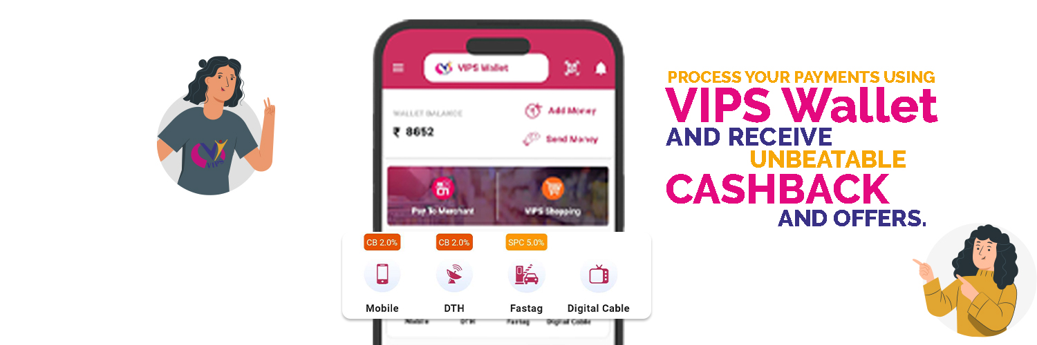 VIPS Wallet banner