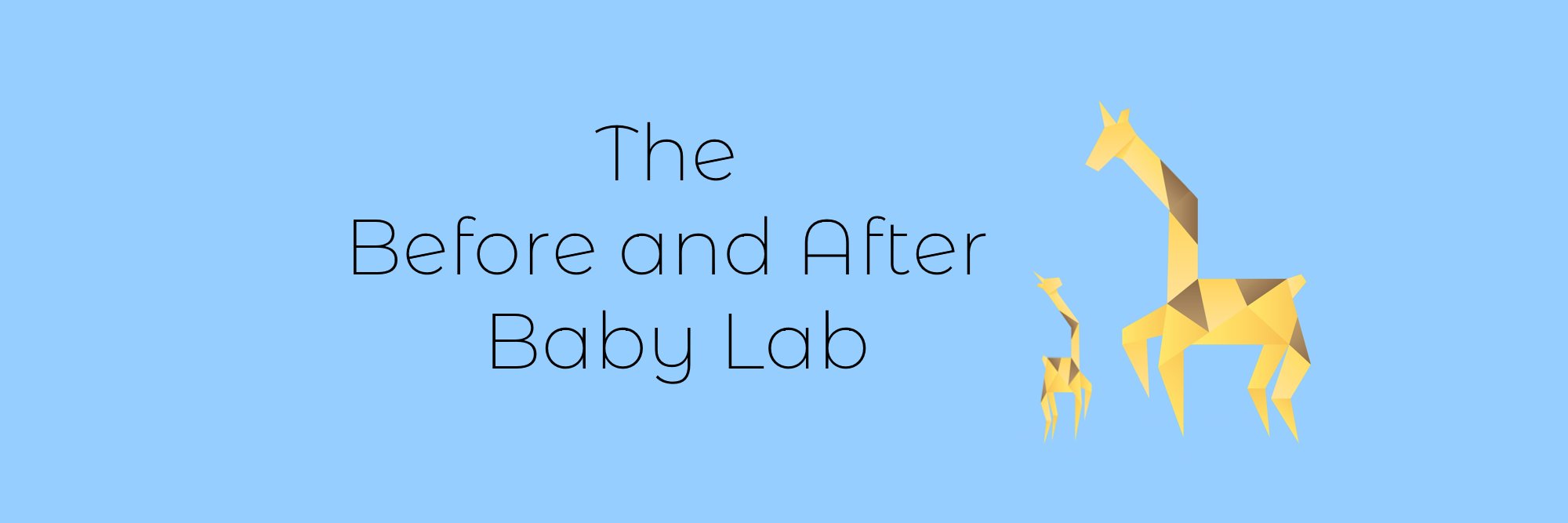 The Before and After Baby Lab banner