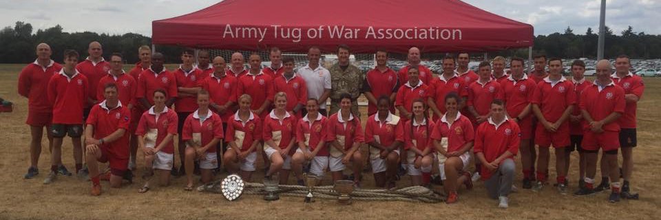 Army Tug of War banner