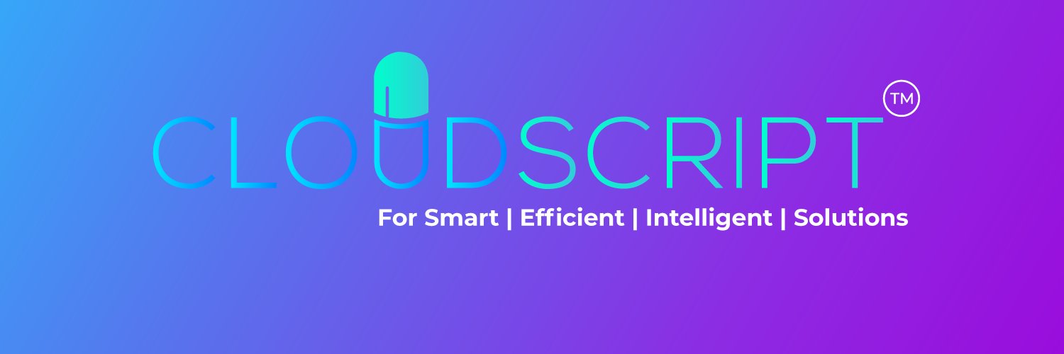 CloudScript™ Digital Health's banner
