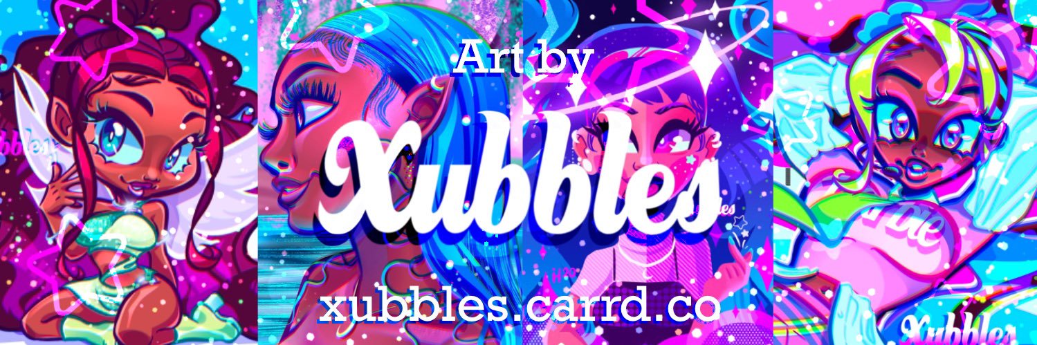 🤭 xubbles.bsky ☾*: ✧*･ﾟ banner