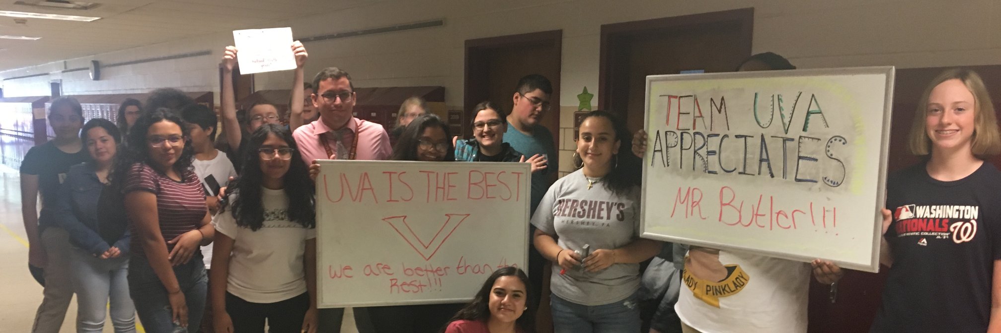 SMS Team UVA - Mr. Butler's Class banner
