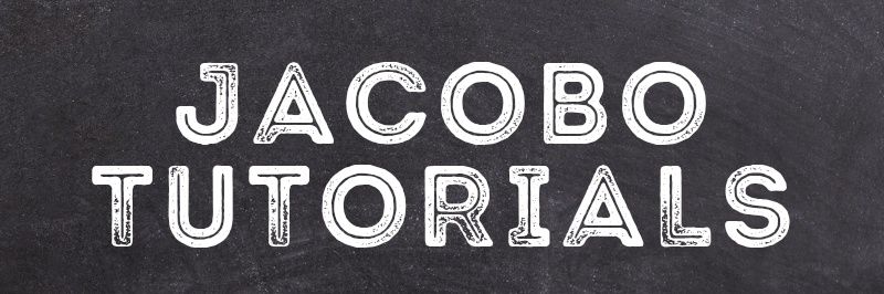 Jacobo Tutorials banner