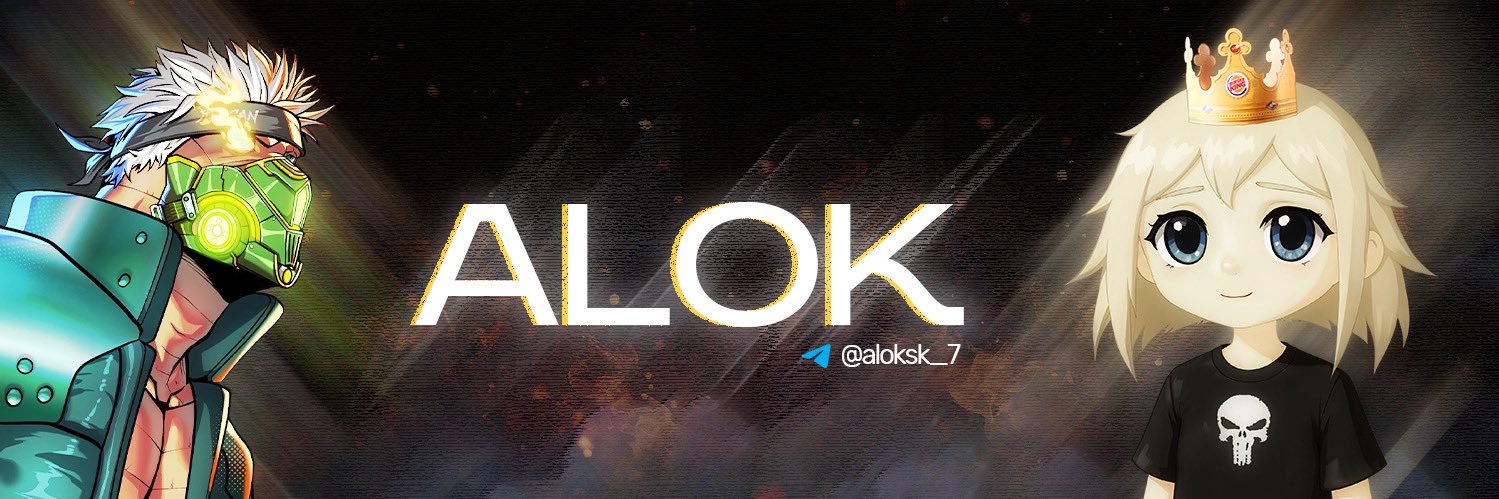 Alok's banner