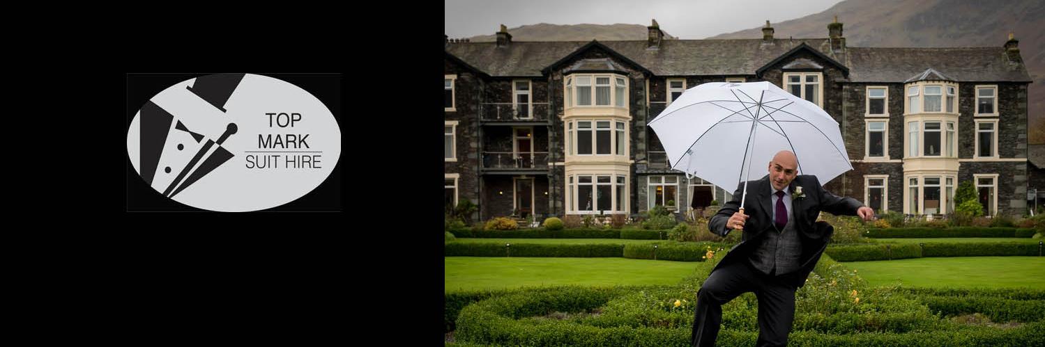 Top Mark Suit Hire banner