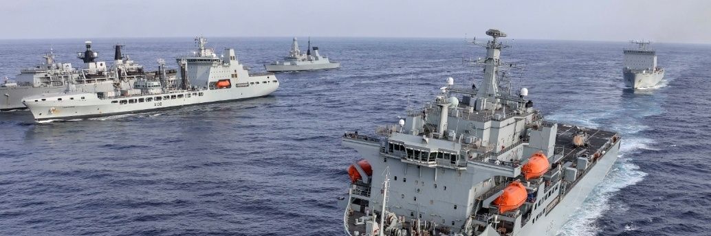 RFA Argus's banner