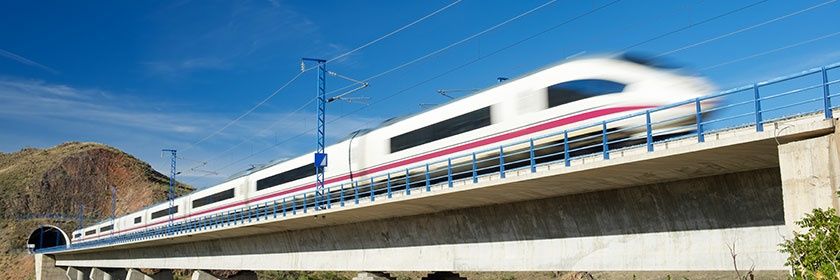 US High Speed Rail banner
