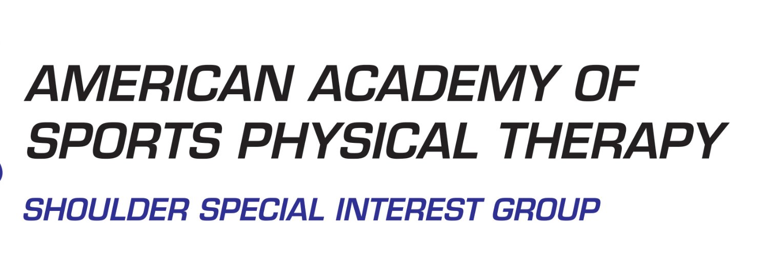 AASPT Shoulder Special Interest Group banner