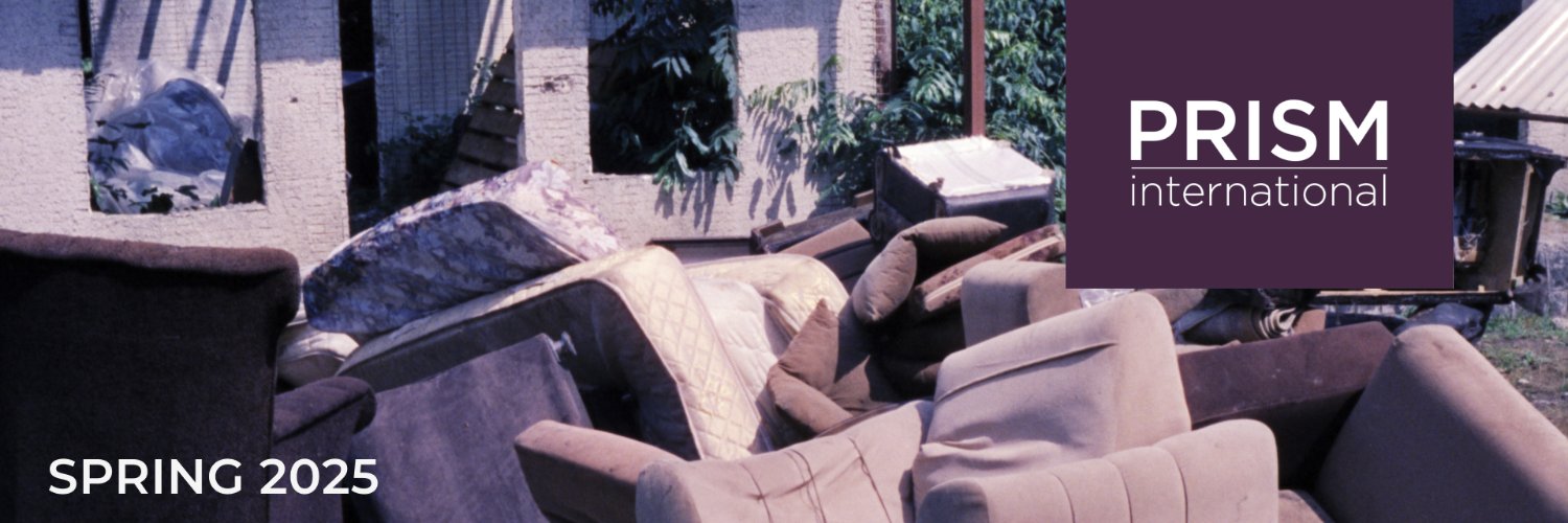 PRISM international (Submissions Open!) banner