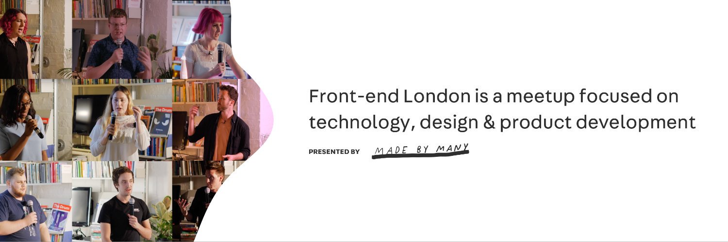 Front-end London banner
