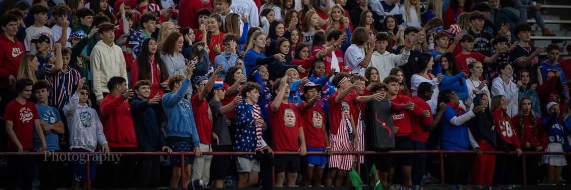 THE U Student Section banner