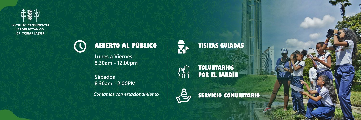 Jardín Botánico de Caracas banner
