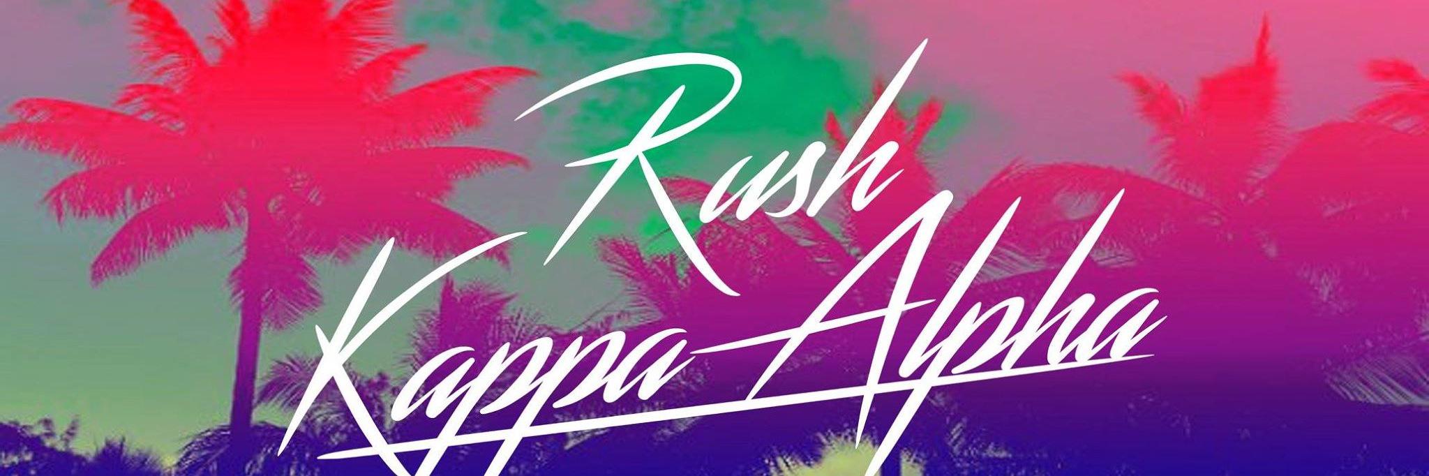 Kappa Alpha Order banner