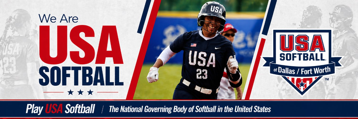USA Softball of DFW 🇺🇸 banner