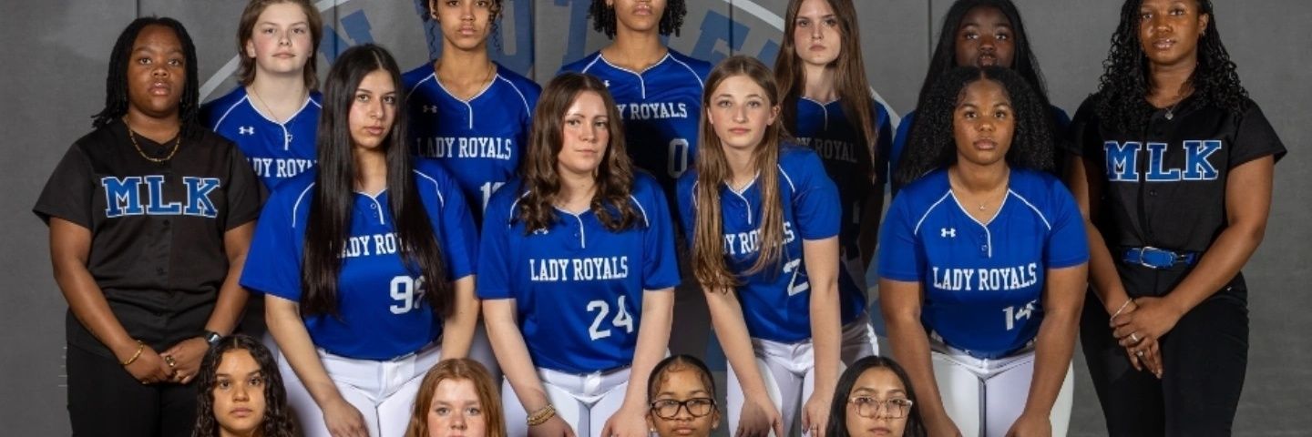 MLK Lady Royals Softball banner
