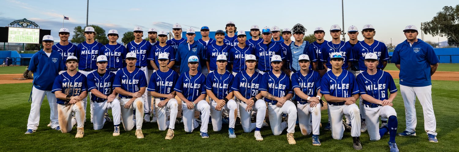 Miles CC Baseball banner