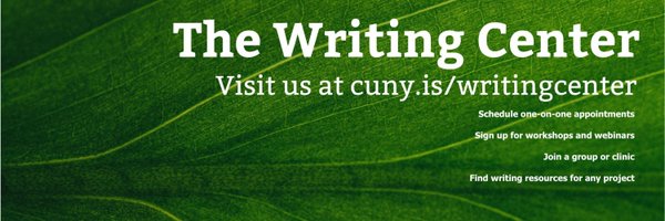 WritingCenterGC Profile Banner