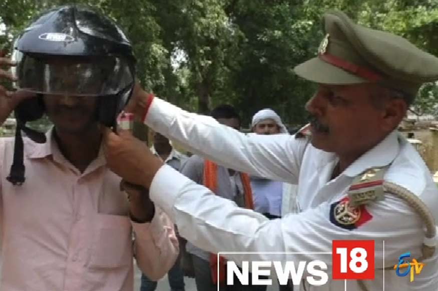 Deoria traffic police banner