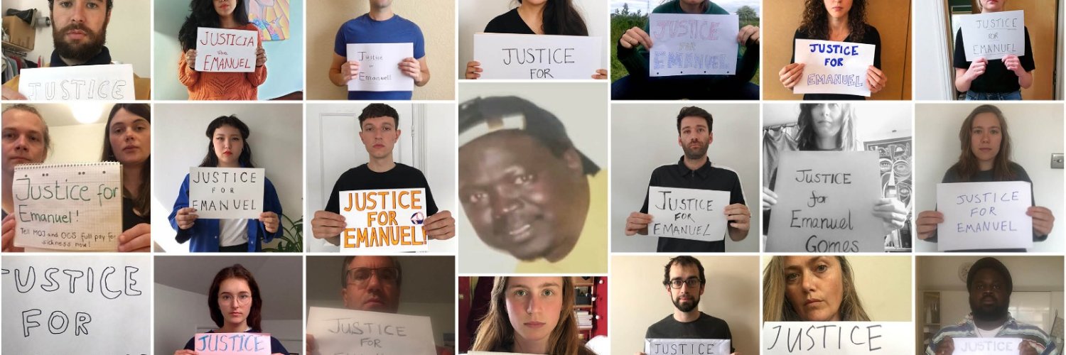 Legal Sector Workers United (UVW) banner