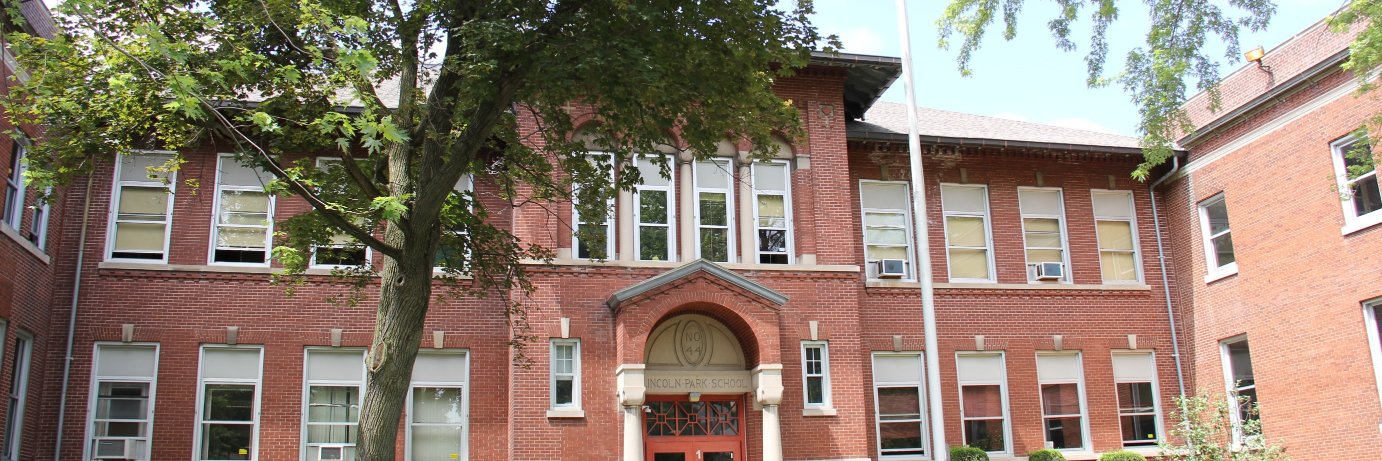 Lincoln Park School No. 44 banner