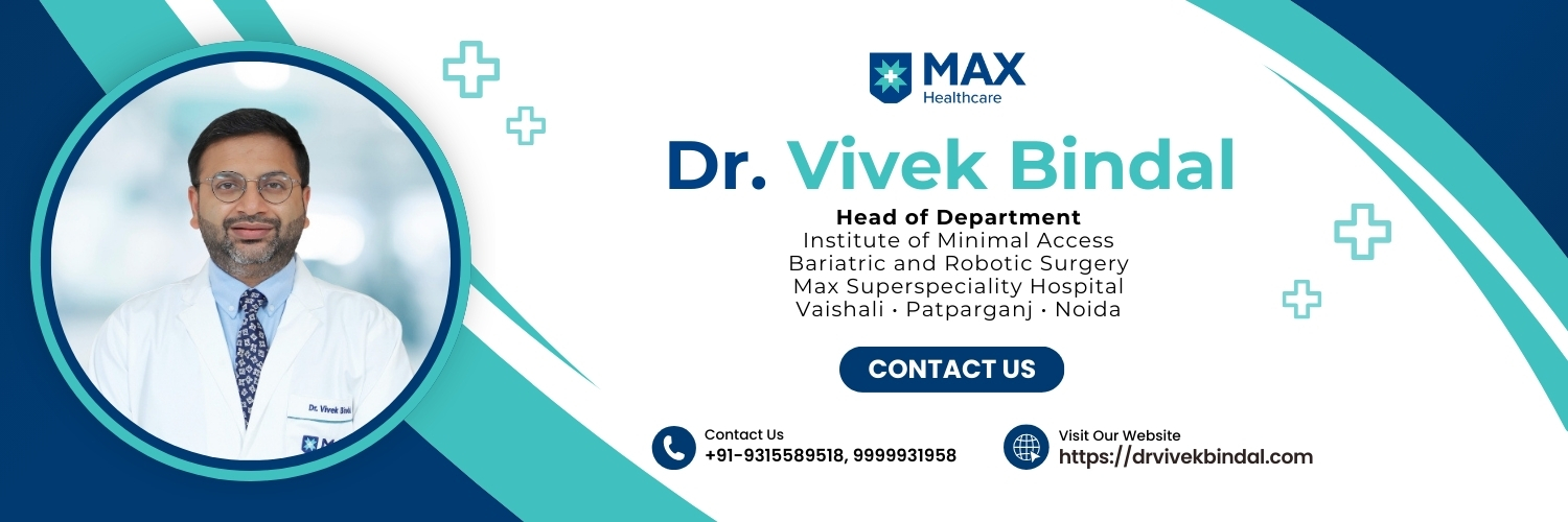 Dr. Vivek Bindal |Robotic and Laparoscopic Surgeon banner