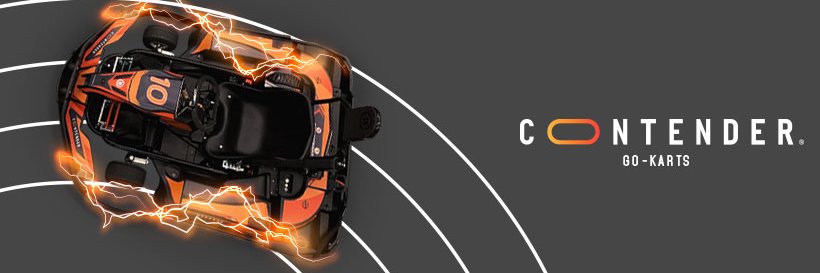 Contender e-karting banner
